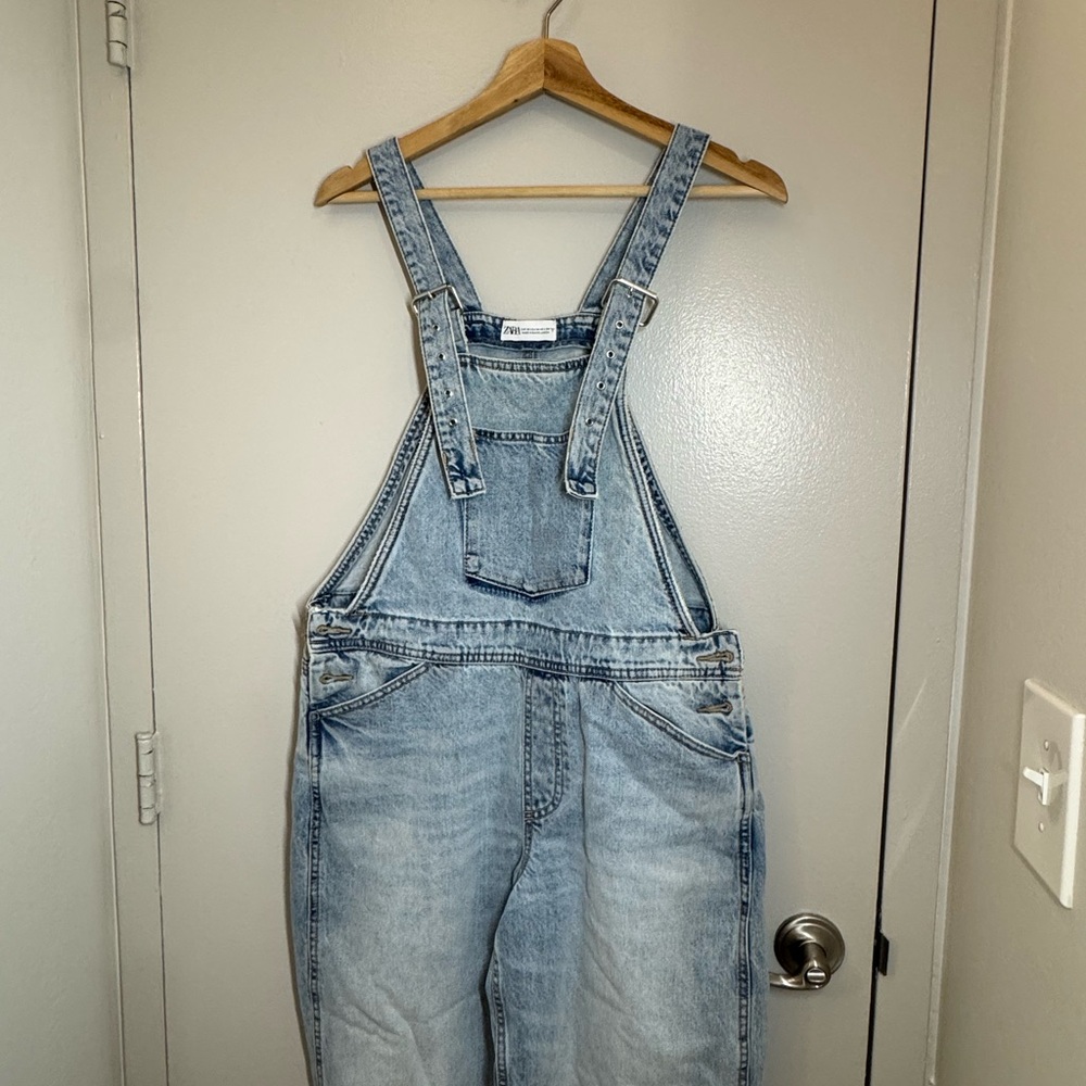 Zara Light Blue Denim Buckle